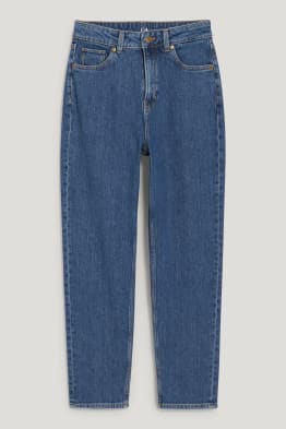 Mom jeans - vita alta - LYCRA®