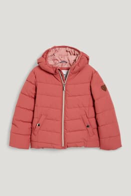 Steppjacke mit Kapuze
