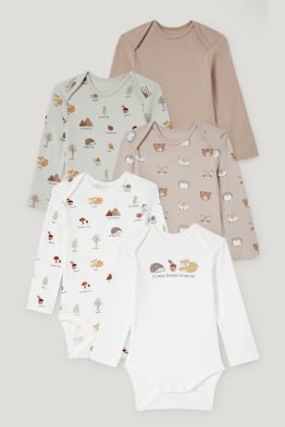 Confezione da 5 - body neonati