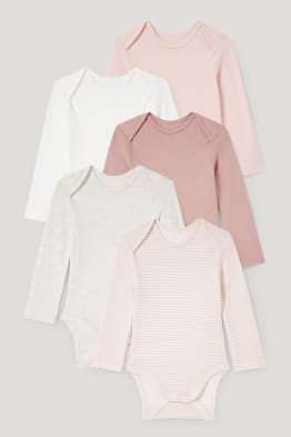 Confezione da 5 - body neonati