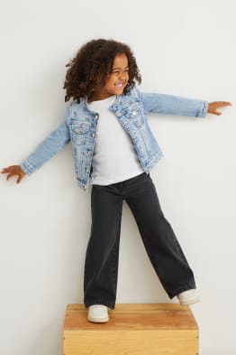 Wide leg jeans