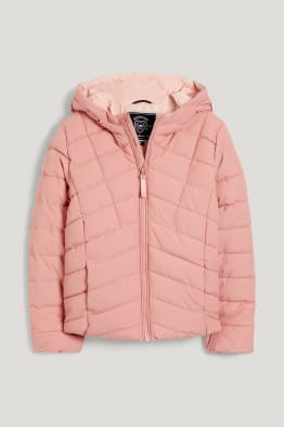 Steppjacke mit Kapuze