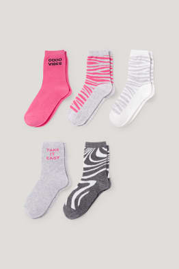 Multipack 5er - Socken - gemustert