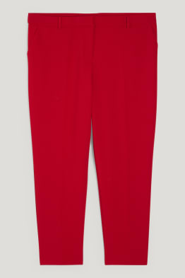 Pantalón de tela - mid waist - slim fit