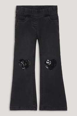 Flared jeans