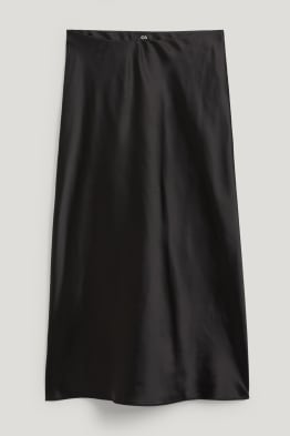 Satin skirt