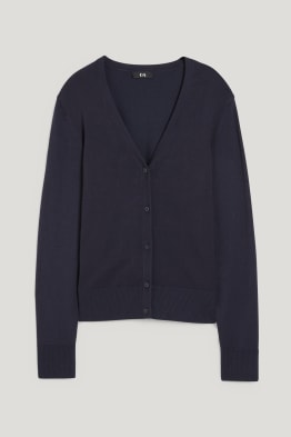 Basic-Strickjacke