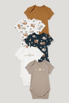 Confezione da 5 - body neonati