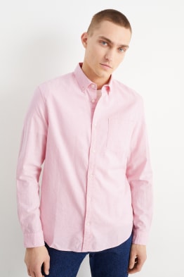 Camisa Oxford - regular fit - button-down