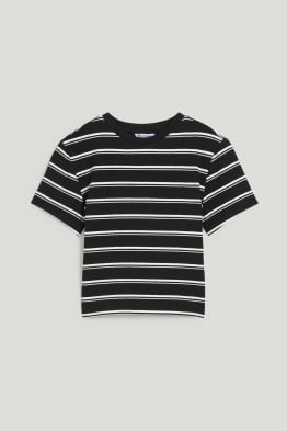 CLOCKHOUSE - kort T-shirt - gestreept