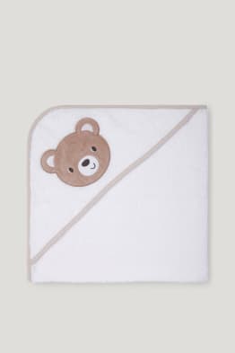 Babybadhanddoek met capuchon