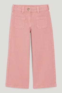 Wide leg jeans