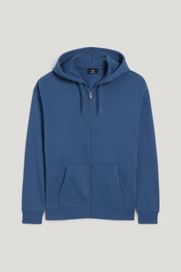 Sweat zippé à capuche