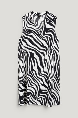 Rochie tip bluză - cu model
