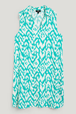 Rochie tip bluză - cu model