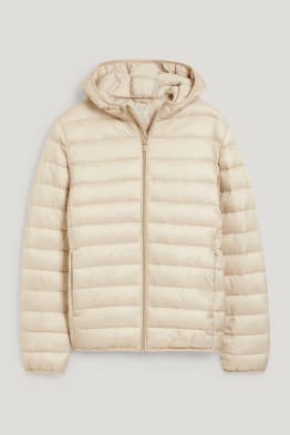 Steppjacke mit Kapuze