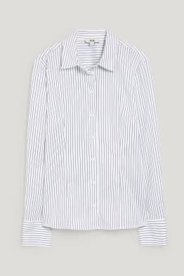 Chemise de bureau - à rayures