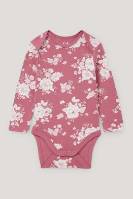 Baby bodysuit - floral