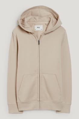 Sweatvest met capuchon - genderneutraal