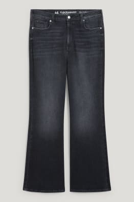 CLOCKHOUSE - Flared Jeans - High Waist - LYCRA®