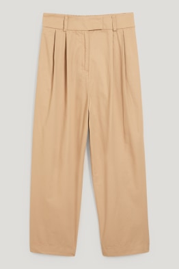 Pantaloni - vita alta - tapered fit
