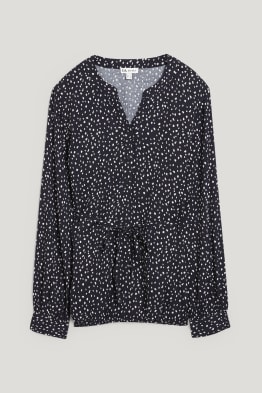 Umstandsbluse - gemustert