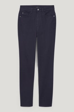 Spodnie materiałowe - wysoki stan - slim fit