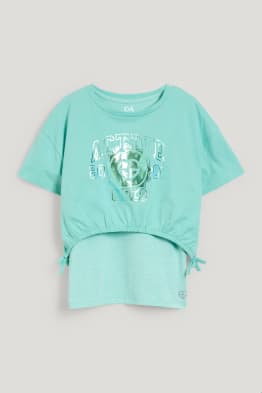 Ensemble - top de sport et T-shirt court - 2 pièces