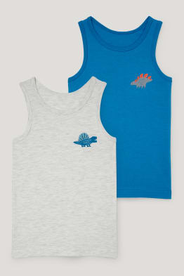 Lot de 2 - dinosaures - maillots de corps