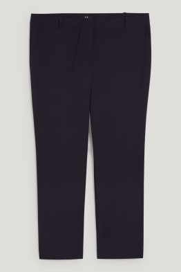Pantalón de tela - mid waist - straight fit