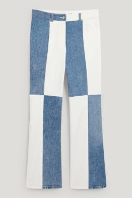 C&A x  E.L.V. Denim - flared jeans - high waist