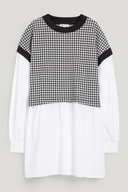 Maternity sweatshirt - 2-in-1 look