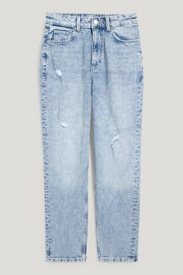 Mom jeans - high waist - LYCRA®