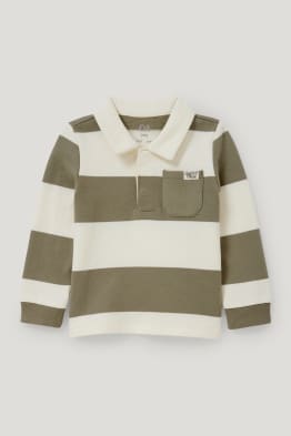 Polo pour bébé - à rayures