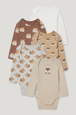 Confezione da 5 - body per neonati