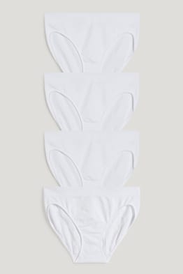 Confezione da 6 - slip - senza cuciture