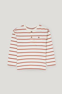 Maglia a maniche lunghe - a righe