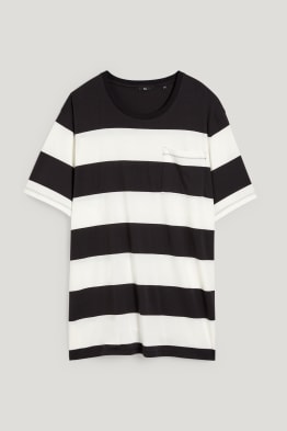 T-shirt - gestreept