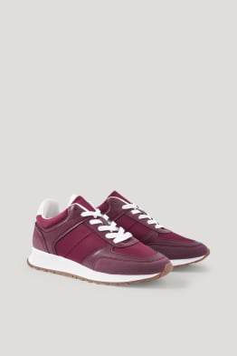 Sneaker - Lederimitat