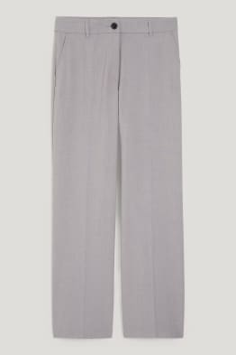 CLOCKHOUSE - pantalon en toile - mid waist - straight fit