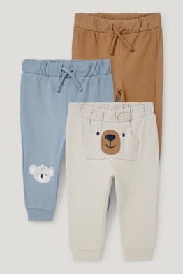 Pack de 3 - pantalones de deporte para bebé