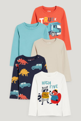 Set van 5 - longsleeve