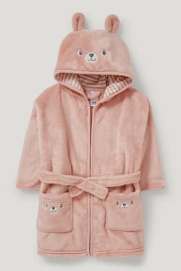 Baby-badjas met capuchon