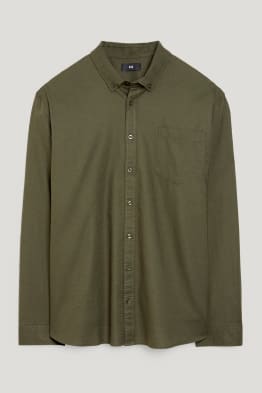 Camisa Oxford - regular fit - button-down