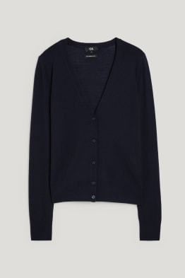 Merino-Strickjacke