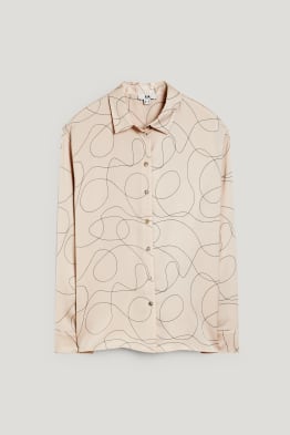 Business blouse - patterned