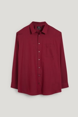Camisa - regular fit - coll kent - fàcil de planxar