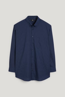 Shirt - regular fit - button-down collar
