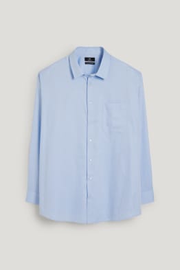 Camisa - regular fit - coll kent - fàcil de planxar