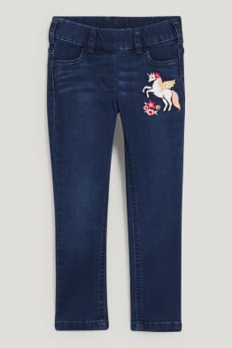 Jednorożec - jegging jeans